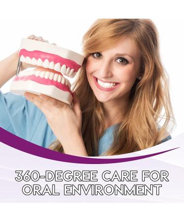 2 Pack Purple Teeth Whitening Toothpaste - Color Corrector for Sensitive Teeth, Removes Stains, Brightens Teeth, Reduces Yellowing - Buy Online on GoSupps.com