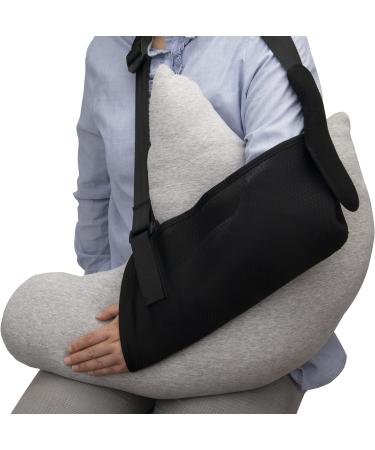 BESLKB Shoulder Surgery Pillow - Rotator Cuff & Side Sleeper Pillow for Neck and Shoulder Pain Relief - Gray - Buy Online on GoSupps.com