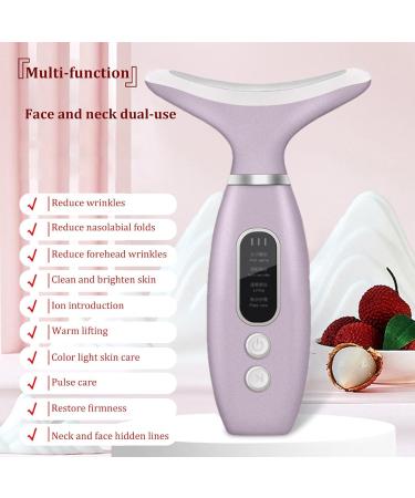 Neck and Face Massager - Beauty Massager for Face and Neck | Electric Tightening Massager Face Neck Massager for Skin Care Tightens and Lifting - Buy Online on GoSupps.com