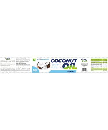 ALLNUTRITION COCONUT OIL REFINED 500 ml 500ml Refined - Buy Online on GoSupps.com