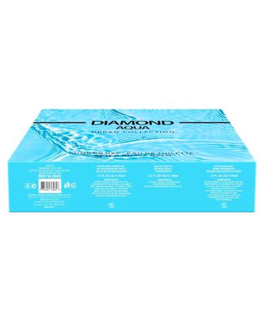 Hybrid & Company Diamond Aqua 3Pcs Gift Set For Men 100ml-Perfume&80ml-After Shave Balm &80ml-Shower Gel - Buy Online on GoSupps.com