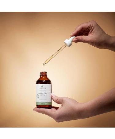 Derora Vitamin E Oil | Nourishes Skin Hair & Nails | 100% Pure | Natural | 30 000IU | Powerful Antioxidant | For All Skin Types | Vegan & Cruelty Free (120ml) - Buy Online on GoSupps.com
