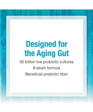 Natural Factors Ultimate Probiotic for Seniors - 35 Billion CFU, 30 Vegetarian Capsules - Buy Online on GoSupps.com