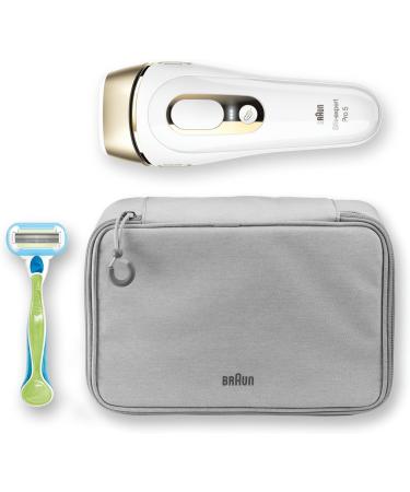 Braun IPL Silk Expert Pro 5 Hair Removal for Women & Men - Premium Pouch & Venus Razor Included - Buy Online on GoSupps.com