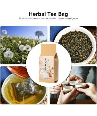 Herbal Tea Bag Dandelion Root Tea Promote Digestion Fragrant Portable 30 Bags Herbal Tea for Home Office - Buy Online on GoSupps.com