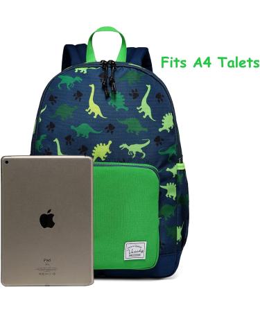 VASCHY Kids Dinosaur Backpack - Lightweight, Water Resistant for Boys and Girls - Buy Online on GoSupps.com