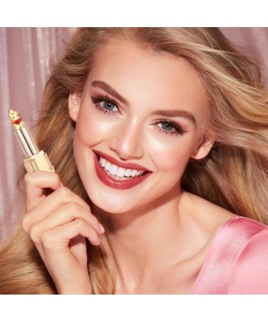 Flower Jelly Color Changing Lip Balm Flower Lip Balm Crystal Jelly Flower Lip Balm Essence Temperature Changing Lip Balm Transparent Lip Balm - Buy Online on GoSupps.com