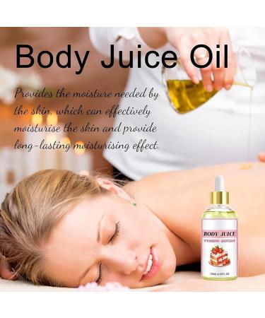 IFFANY Strawberry Shortcake Body Juice Oil Strawberry Scented Body Oil Body Juice Oil Body Oil for Women Handmade Moisturizing with Strawberry Body Oil - Buy Online on GoSupps.com
