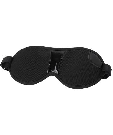 Magnetic Eye Mask with 12 Magnets Stones for Sleep & Wellness | Adjustable Strap - Black - Buy Online on GoSupps.com
