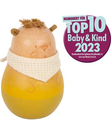 Small Foot Baby Tumbler Seaside - Wooden Toy with Sound for 8 Months+ | Otter Design | International Shipping - Buy Online on GoSupps.com