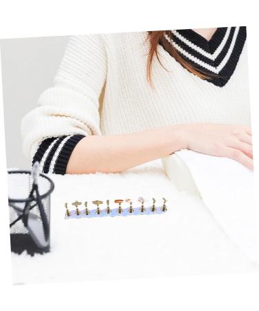 Ipetboom 1 Set False Nails Display Holder Nails Practice Nails Tips Practice Stand Press on Nails Holder Nail Holder Nail Tips Practice Holder Nail Display Stand Holder Metal Aurora Acrylic - Buy Online on GoSupps.com