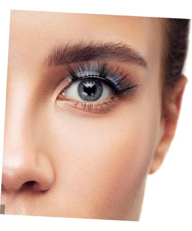 POPETPOP 3 Pairs False Lashes Fake Lashes for Party Cosplay Fake Lashes Colored Lashes Colored Fake Lashes Imitation Eyelash Set - Buy Online on GoSupps.com