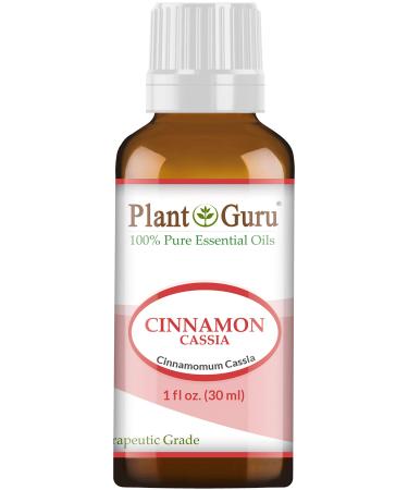 Cinnamon Cassia Essential Oil 1 oz / 30 ml 100% Pure Undiluted Therapeutic Grade.
