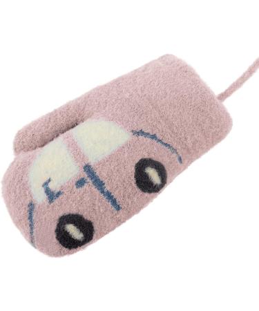 Cute Fox Knitting Full Finger Gloves for Kids 1-3 Yrs | Winter Thermal Plush Lining | Ideal for Cycling & Camping | Toddler Gloves in Car/Khaki - Buy Online on GoSupps.com