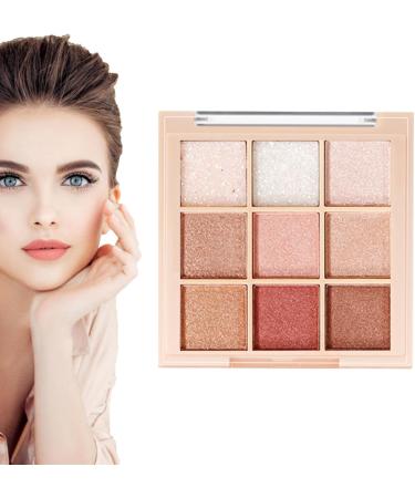 d's Eyeshadow Palette | Matte Eyeshadow Powder 9 Colors | Natural Eye Makeup Nude Multicolour Long Lasting Eyeshadow for Beginners - Buy Online on GoSupps.com