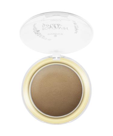 Essence the Glowin 'Golds Vitamin e Baked Luminous Bronzer No. 02 Good AS Gold Brown for dry skin for impure skin for sensitive skin for combination skin with vitamins radiant fresh (7g) 02 Good AS Gold 7 g (1 pack)