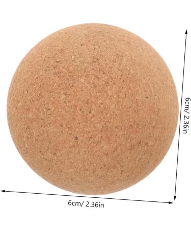 ToddMomy Triggerpunktball - Acupunkt Massage Ball for Back Relief Multi-Purpose Massage Tools Peanut Rollerball & Fitness Cork - Ultimate Neck & Yoga Block Support - Buy Online on GoSupps.com