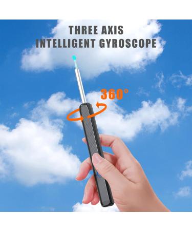 Buy 1296p HD WiFi Ear Wax Removal Otoscope - Waterproof with 6 LED Lights 360 Wide Angle for iPhone iPad & Android - Buy Online on GoSupps.com