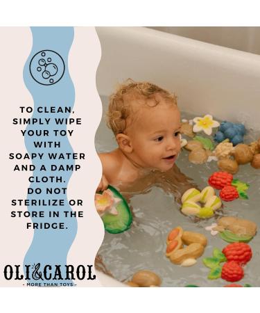 Oli & Carol Pepa the Apple Baby Teething Ring - Natural Rubber Red Teether for Infants | Shop Internationally - Buy Online on GoSupps.com
