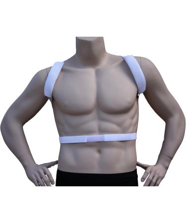 Scott Specialties Universal Posture & Clavicle Support Brace - Adjustable Fit for Up to 44" Chest | International Shipping Available - Buy Online on GoSupps.com