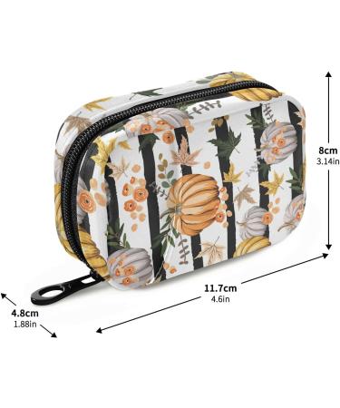 Pumpkins Thanksgiving Day Fall Pill Organizer | 7-Day Large Medicine Box for Vitamins & Supplements | Travel Gifts - LTT-036 - Buy Online on GoSupps.com
