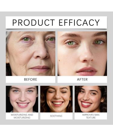  Yoelau Facial Moisturizer 3.53 oz Nourishing Firming Balm Moisturizing and Soothing Face Cream for Girls with Dry and Sensitive Skin (1) - Buy Online on GoSupps.com