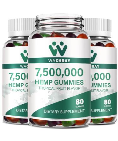 Hemp Gummies from Organic Plant High Potency Supplement Edible Gummy Extract Hemp Oil for Adult Bedtime Sugar Made in USA Fruit