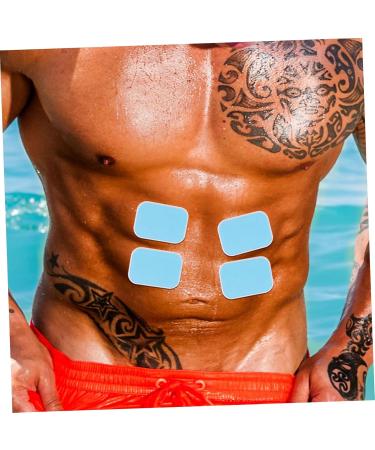 Fomiyes 12th Replacement Gel Pads for Fitness Mat Muscle Trainer & Abdominal Stimulators | Hydrogel Belly Pads - Buy Online on GoSupps.com