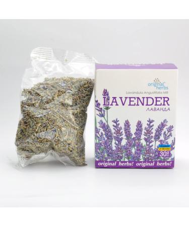 LAVENDER LAVANDULA ANGUSTIFOLIA | Original Herbs Herbal Tea Wild Crafted Herbs Tea 30g