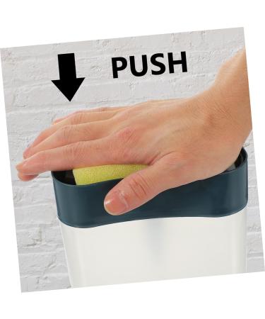 Ciieeo 1 Set Push Soap Dispenser Washing Soap Dispenser Hand Wash Dispenser Dishwashing Soap Holder Dishwasher Liquid Dispenser Soap Dispenser for Kitchen Sponge Dish Soap Abs - Buy Online on GoSupps.com