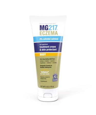 MG217 Eczema Body Cream with 2% Colloidal Oatmeal - 6 oz Tube