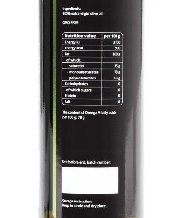 Olive Oil - Extra Virgin - Cold Extracted - Premium - Purillo Oliwa z Oliwek (750 ml) - Buy Online on GoSupps.com