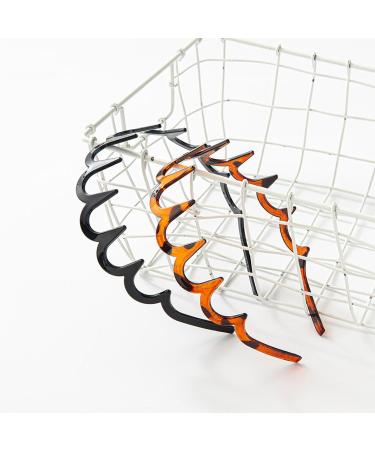 2 ZigZag Headband Zigzag Tooth Headband Z-Shaped Hair Comb Headband No Slip Shark Tooth Washing Face Accessories Headbands Wavy Comb Headband For Men Girls - Buy Online on GoSupps.com