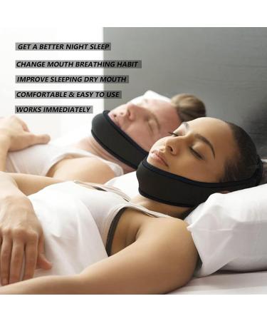 3PCS Adjustable Anti Snoring Chin Strap - Effective Snoring Solution for Men and Women - Buy Online on GoSupps.com