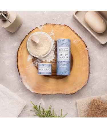 Body Powder for Men and Women Dusting Powder Foot Powder Talc Free Cornstarch Free Clean Scent with Essential Oils of Lemongrass Eucalyptus and Spearmint Ora's Amazing Herbal Body Powder Clean Scent - Buy Online on GoSupps.com