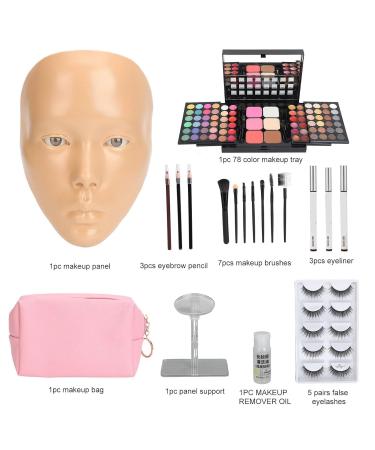 Buy Makeup Practice Face Kit | Reusable 5D Professional Cream for Eye Shadow - Wheat Skin | International Shipping - Buy Online on GoSupps.com