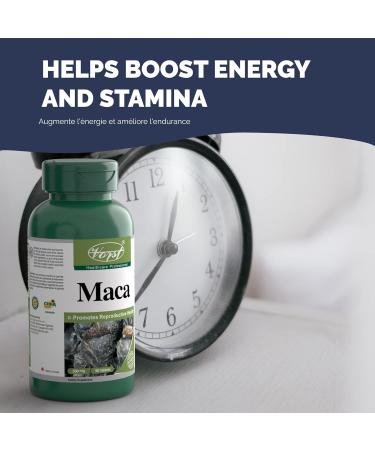 VORST Maca 500mg 90 Vegan Tablets | Supplement for Reproductive Health & Energy for Men & Women | Black Peruvian Maca Root | 3 Bottles 270 count (Pack of 1) - Buy Online on GoSupps.com