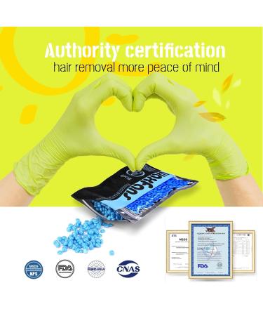 Waxfans Transparent Wax Beads for Hair Removal - 1.1lb Brazilian Bikini Waxing Beads (4 pack) - Buy Online on GoSupps.com