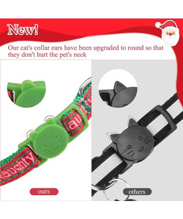 DILLYBUD Holiday Cat Collar Breakaway 3 Pack - Thanksgiving & Christmas Safety Buckle Collars with Bell for Cats & Kittens - Adjustable Holiday Theme Collars (Pack of 2) - Buy Online on GoSupps.com