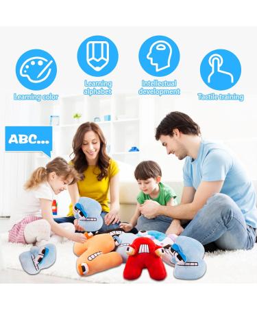 NTGFU Alphabet Lore Plush Toys - Fun and Educational Stuffed Dolls for Kids - Birthday Decorations and Great Gifts - Buy Online on GoSupps.com