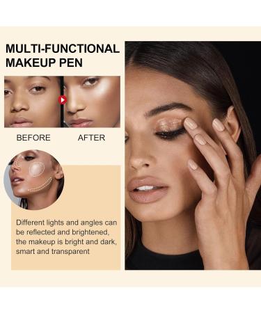 WALULAN Matte Liquid Blush Bronzer Contour Stick - #01 Dark Brown - Buy Online on GoSupps.com