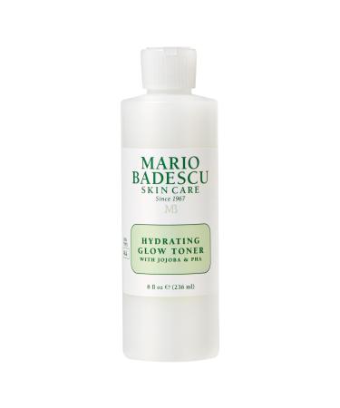Mario Badescu Hydrating Glow Toner with Jojoba & PHA - Brightens Rejuvenates and Nourishes for Luminous Skin - Facial Toner and Serum Formula with Cooling Sensation