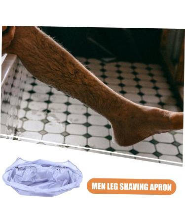 Nolitoy Libben Legrasierklang Body Hair Vis - Foldable Leg Shaving Cloak for Men | Salon-Quality Polyester Beard & Shaving Coat - Buy Online on GoSupps.com
