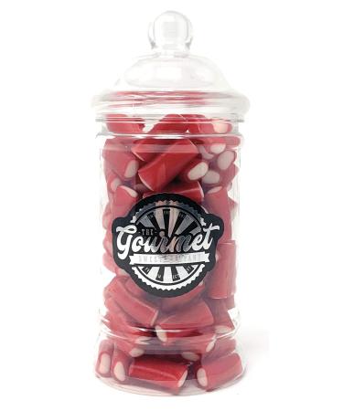 Strawberry Pencil Bites Victorian Gift Jar by The Gourmet Sweet Company - Buy Online on GoSupps.com
