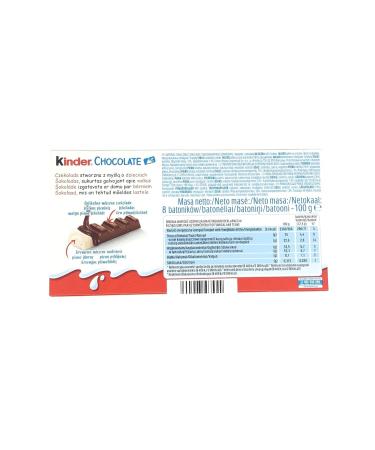Buy Children s Chocolate Bars - Whole Milk Chocolate (8 x 12.5g) - Perfect Treat for Kids - International Shipping Available - Buy Online on GoSupps.com