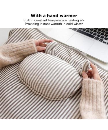 Buy Electric Heating Blanket - Fast Heating USB Blanket Keep Warm Anywhere Brown Color - Buy Online on GoSupps.com