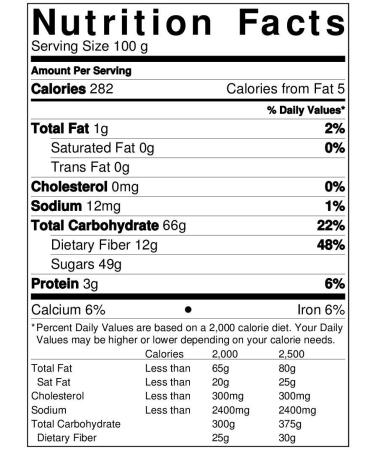 Anna & Sarah Dried Black Mission Figs - 3 lbs (1 Pack) - Buy Online on GoSupps.com