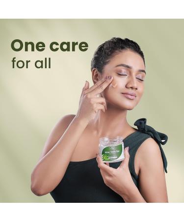 Moisturizer & Aloe Hair Gel for Face & Hair - Vitamin E Enriched Paraben & Silicone Free 200g - Buy Online on GoSupps.com