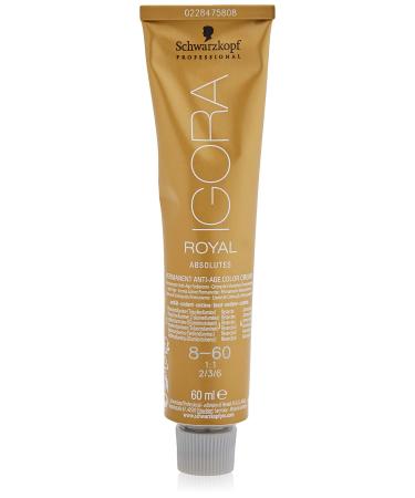 Schwarzkopf IR A 8-60 60ml No. 8-60 Light Blonde Chocolate Natural 60 Milliliters
