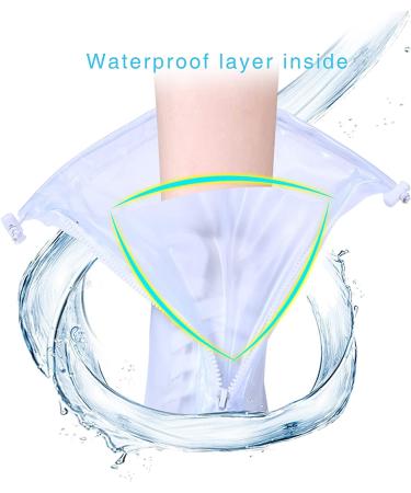 ARUNNERS White 4X-Large Rain Shoe Covers - Waterproof Overshoes for Outdoor Activities - Buy Online on GoSupps.com